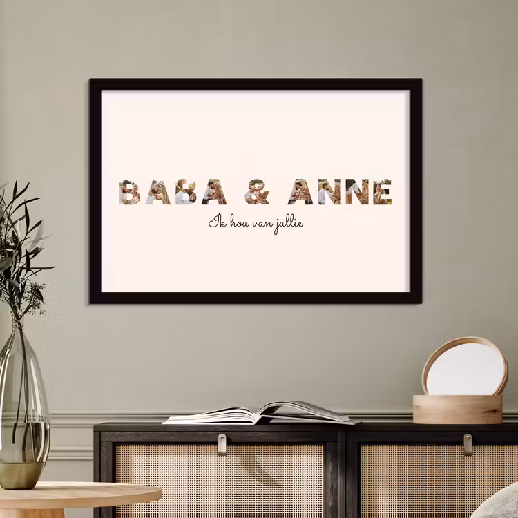 Foto in lijst - Baba & Anne — 3