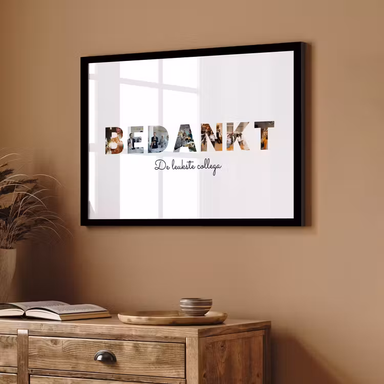 Foto in lijst - Bedankt — 3