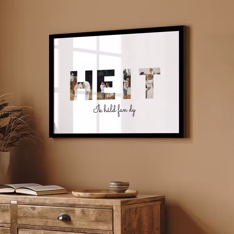 Foto in lijst - Heit — 3