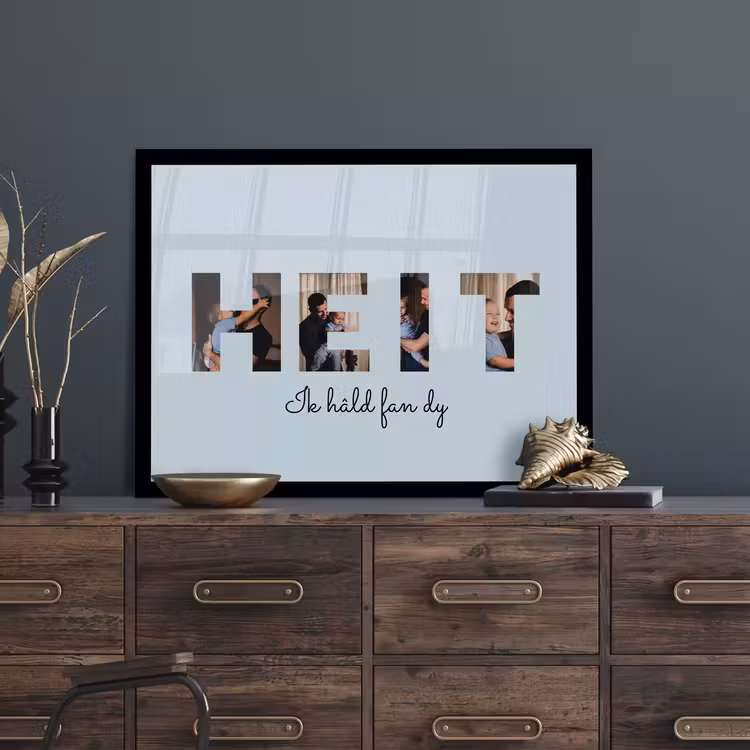 Foto in lijst - Heit — 5