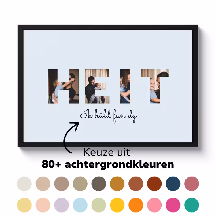 Foto in lijst - Heit — 6