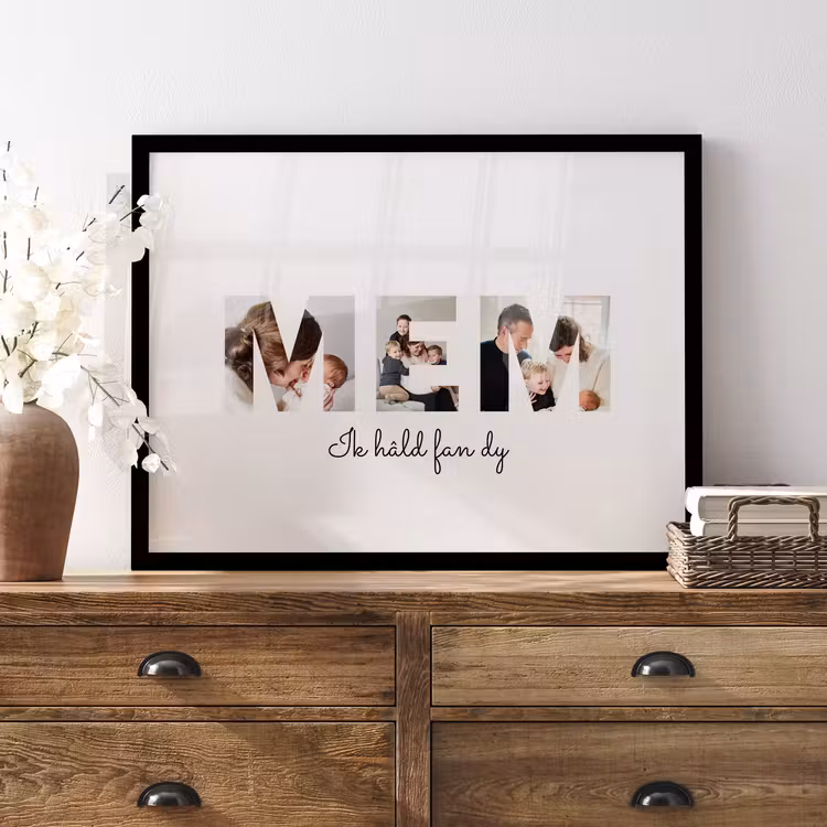 Foto in lijst - Mem — 4