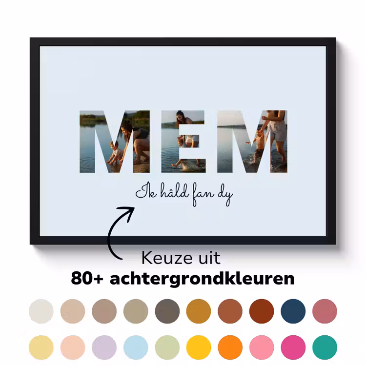 Foto in lijst - Mem — 6