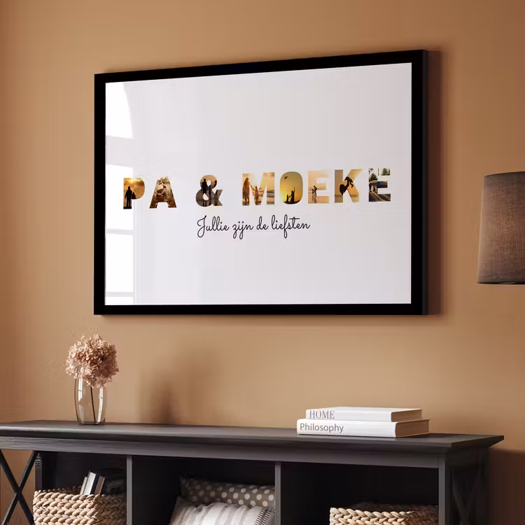 Foto in lijst - Pa & Moeke — 2