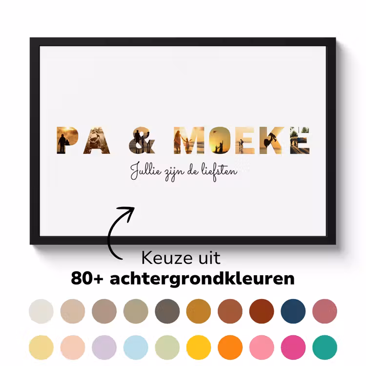 Foto in lijst - Pa & Moeke — 6