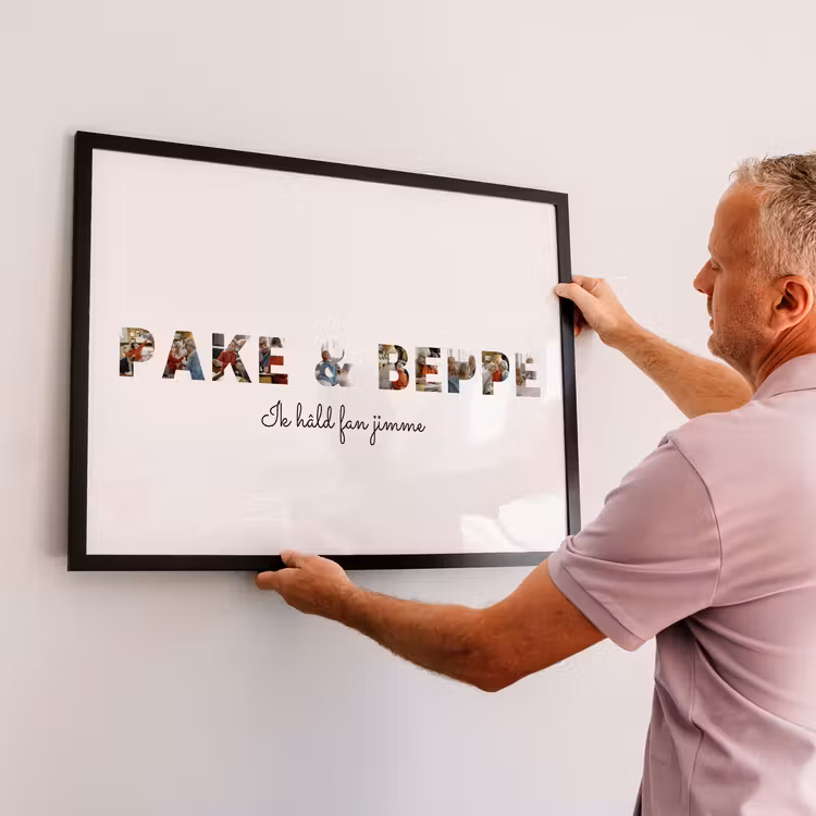 Foto in lijst - Pake & Beppe — 2