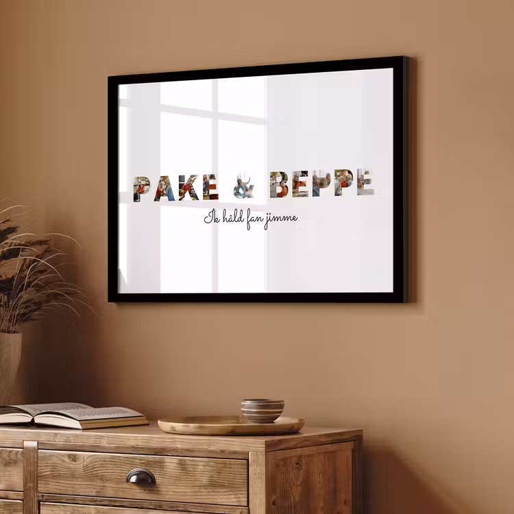 Foto in lijst - Pake & Beppe — 3