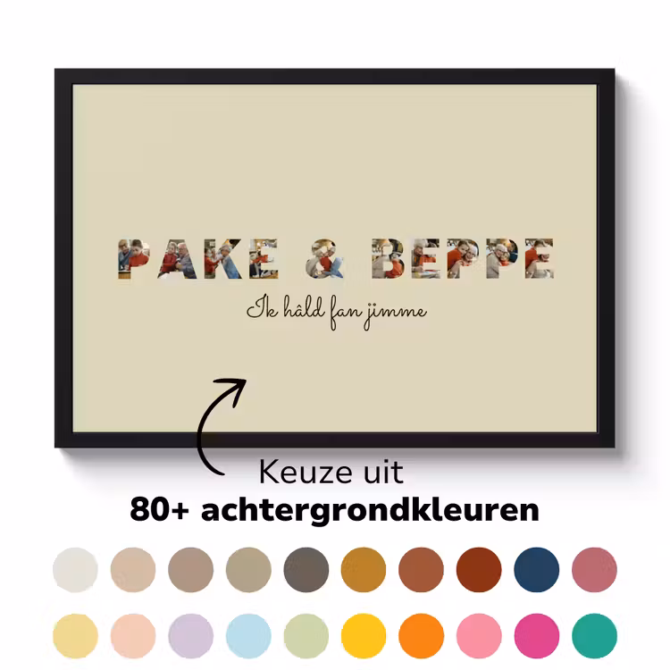 Foto in lijst - Pake & Beppe — 5