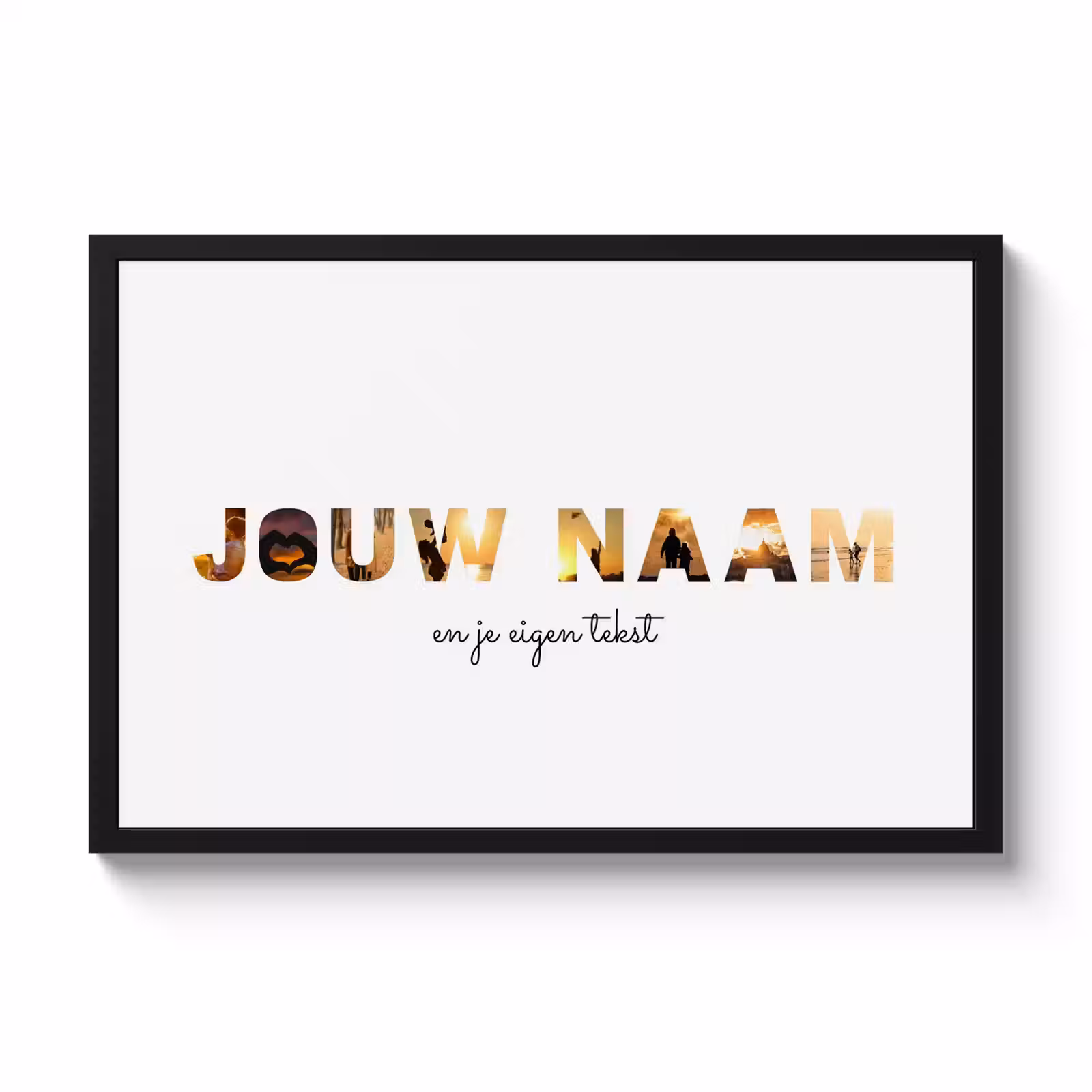 Foto in lijst - Eigen naam — 1