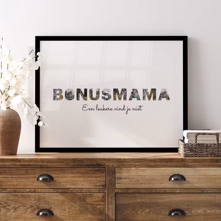 Foto in lijst - Bonusmama — 2