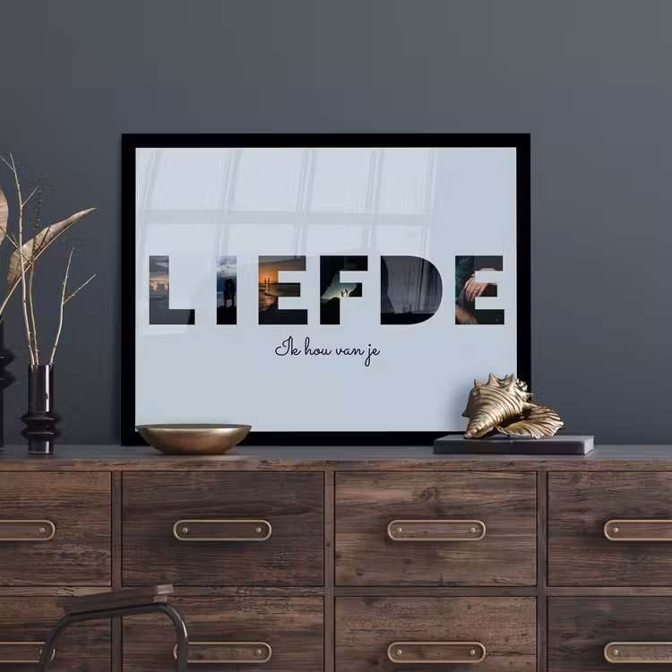 Foto in lijst - Eigen tekst — 5