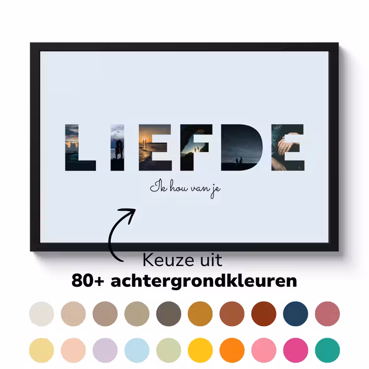 Foto in lijst - Eigen tekst — 6
