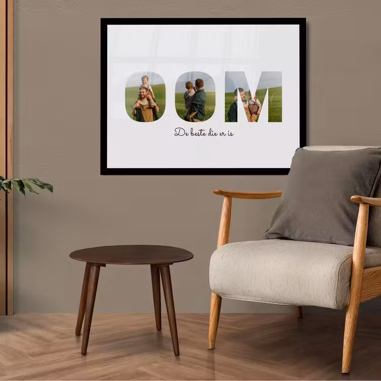 Foto in lijst - Oom — 2