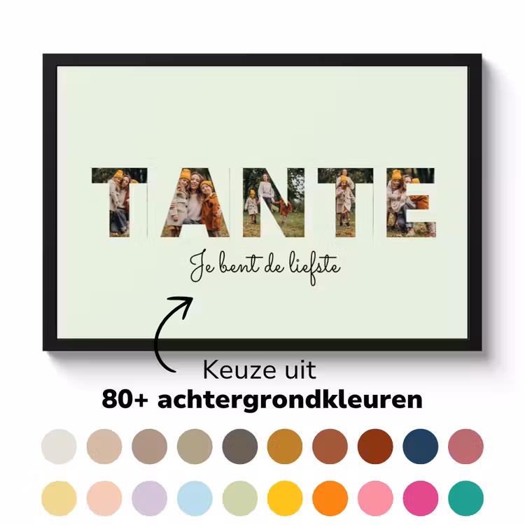 Foto in lijst - Tante — 5