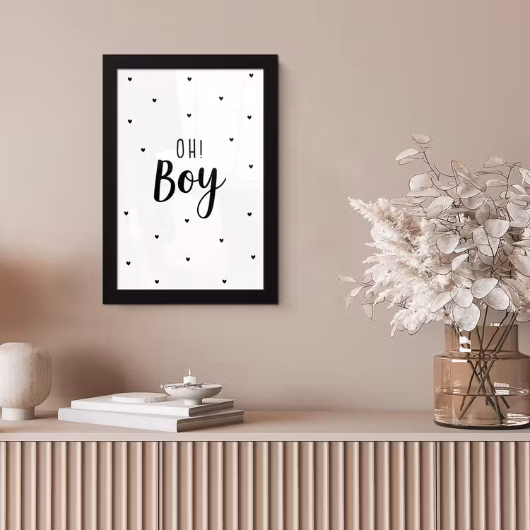 Poster met lijst - Quotes - Kind - Jongens - Oh! Boy - Spreuken — 5