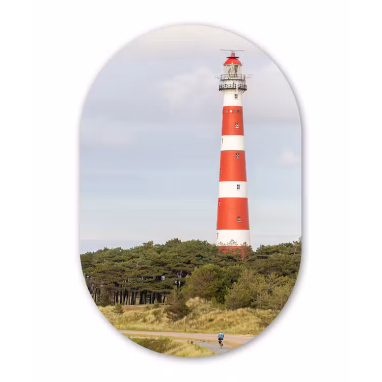 Muurovaal - Eiland - Vuurtoren - Nederland — 3