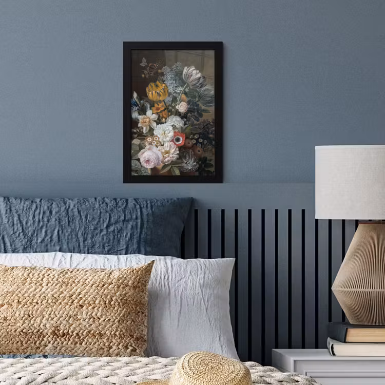 Poster met lijst - Stilleven met bloemen - Schilderij van Eelke Jelles Eelkema — 3