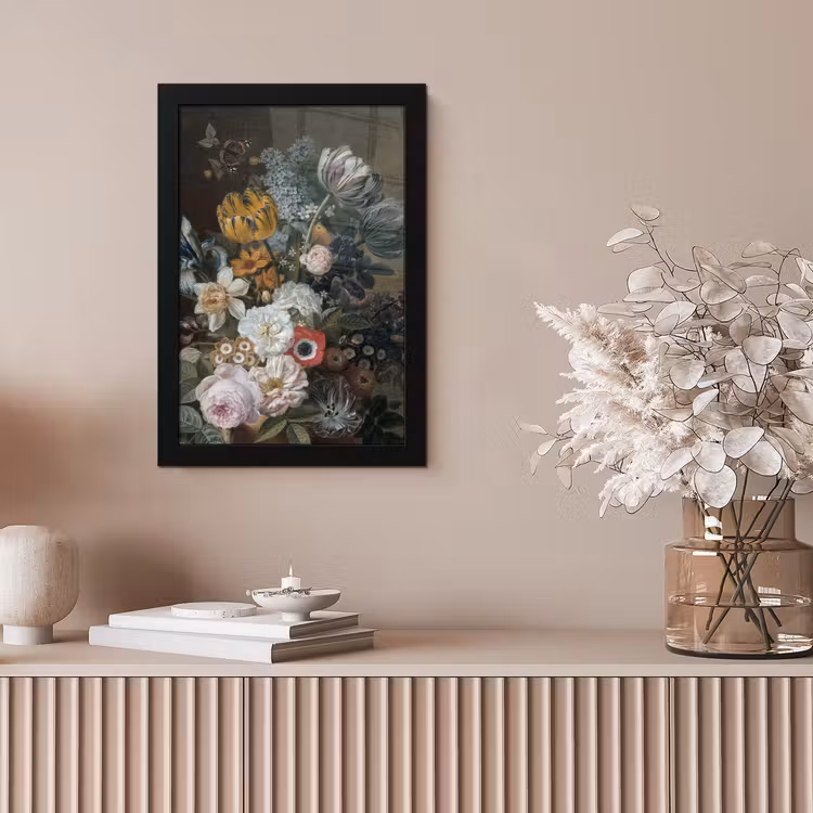 Poster met lijst - Stilleven met bloemen - Schilderij van Eelke Jelles Eelkema — 5