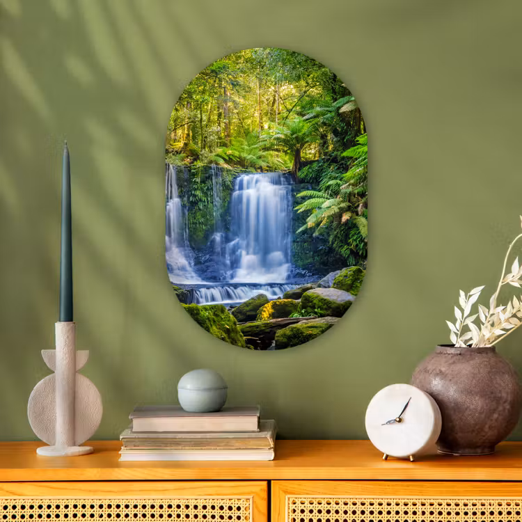 Muurovaal - Jungle - Waterval - Australië - Planten - Natuur — 2