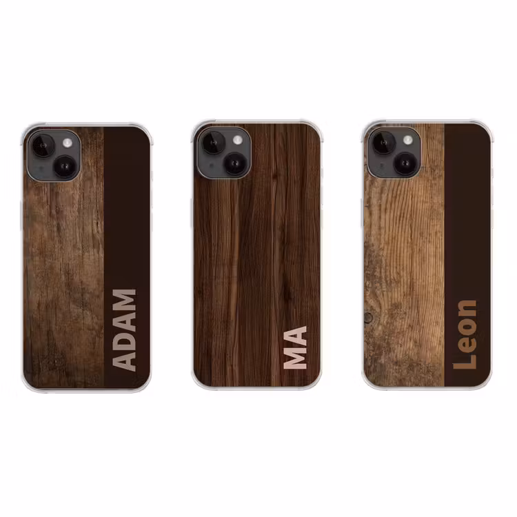 Telefoonhoesje Hout look — 3