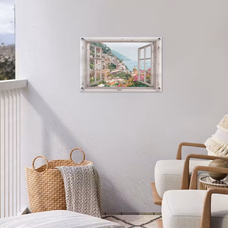 Tuinposter - Uitzicht op Positano — 3