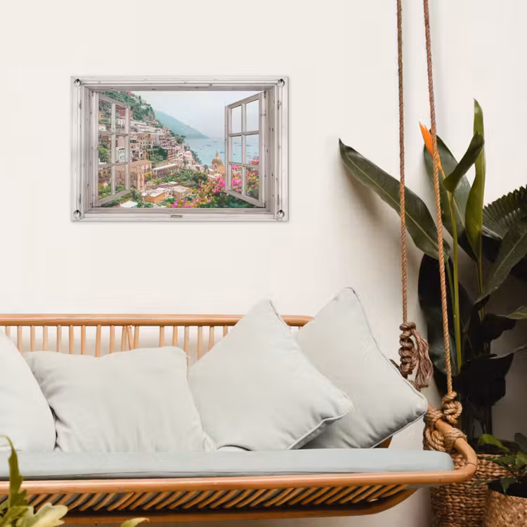Tuinposter - Uitzicht op Positano — 5