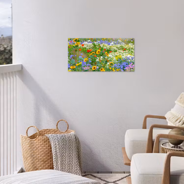 Tuinposter - Zomerbloemen in volle bloei — 3