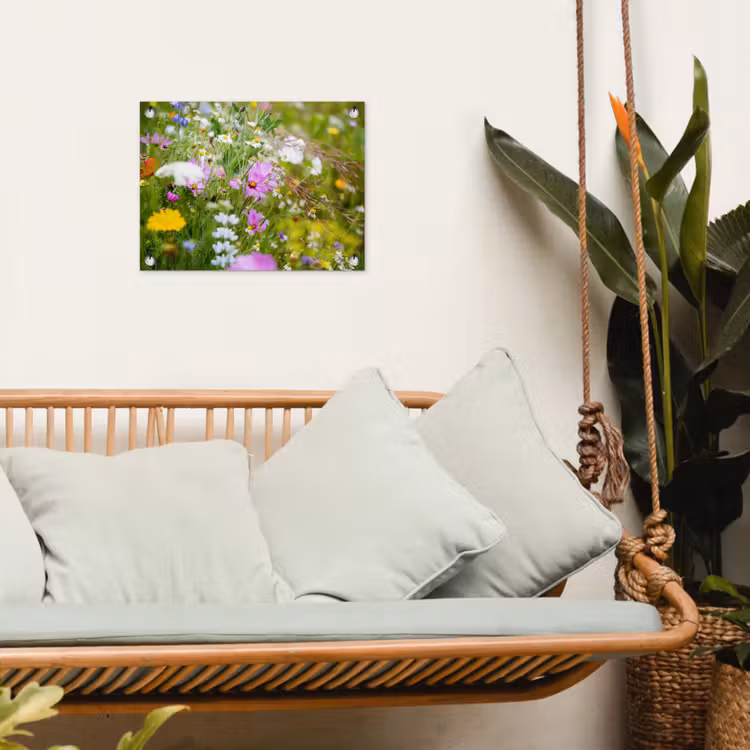 Tuinposter - Wilde bloemen in volle bloei — 5