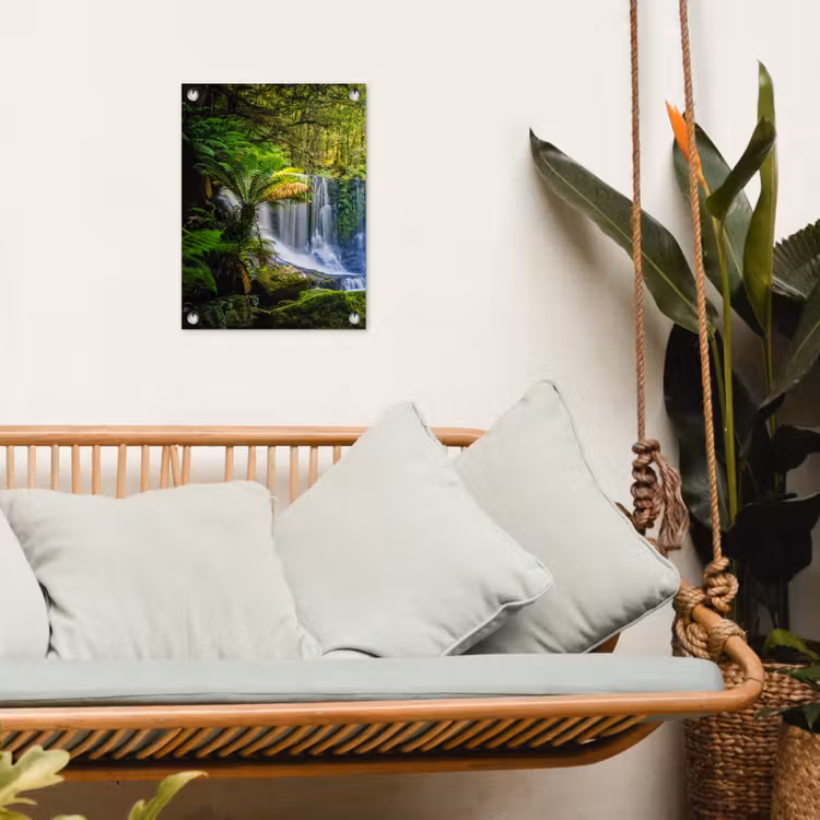 Tuinposter - Waterval in het Regenwoud — 5