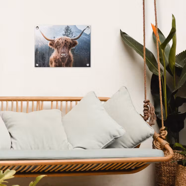 Tuinposter - Hooglander van Dichtbij — 5