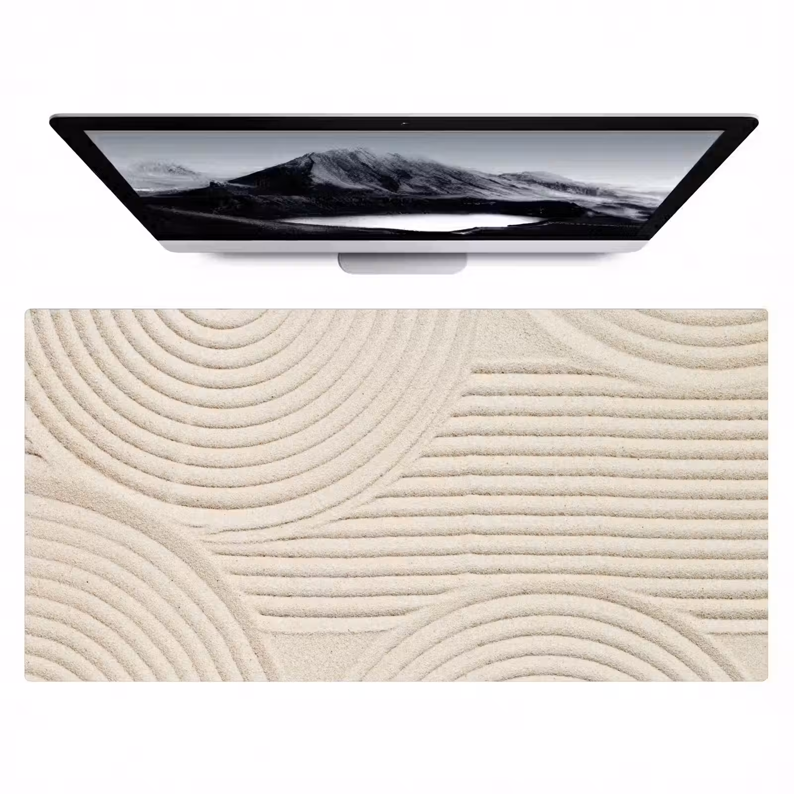 Bureau onderlegger - patroon-abstract-wit — 1