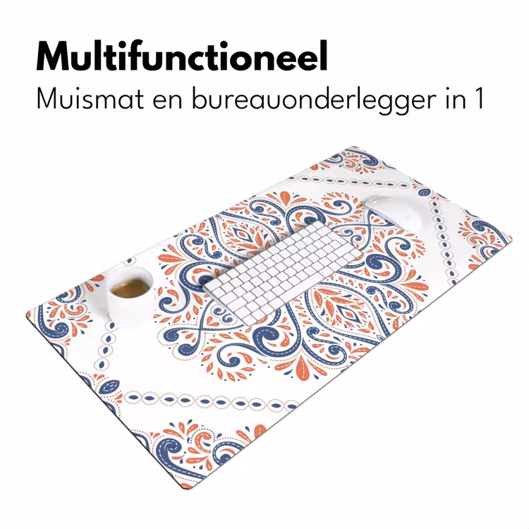 Bureau onderlegger - Patronen - Bloemen - Mandala — 6