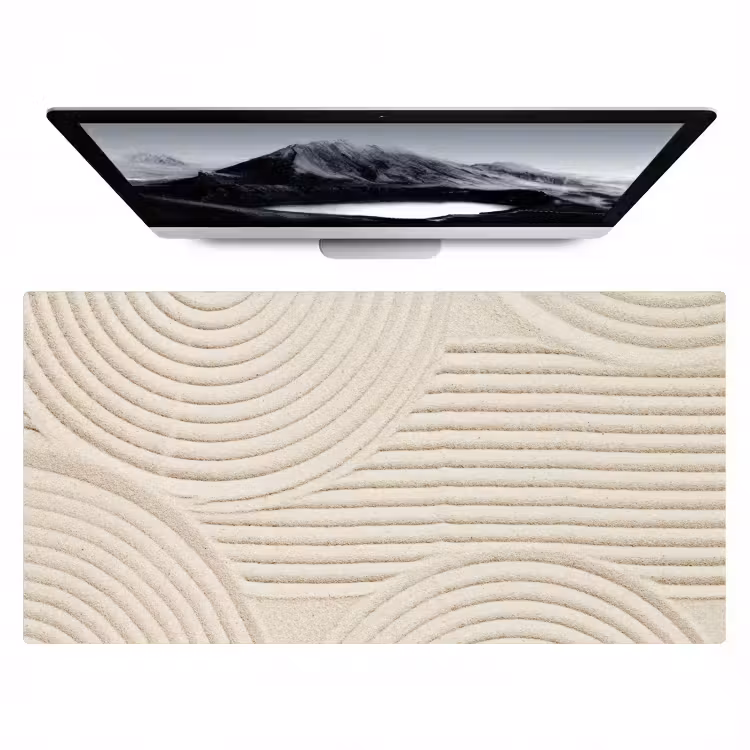 Bureau onderlegger - patroon-abstract-wit — 1