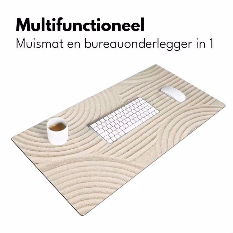 Bureau onderlegger - patroon-abstract-wit — 7