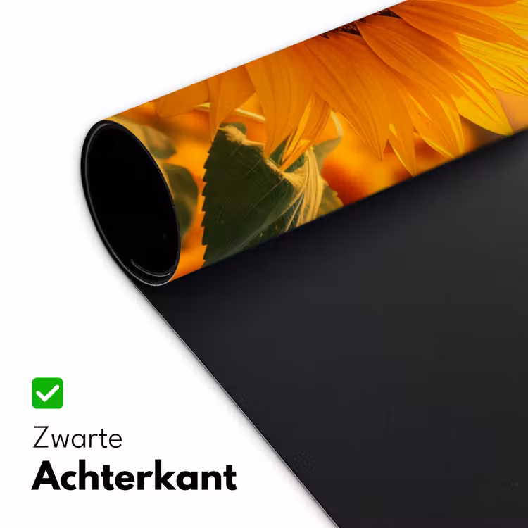 Bureau onderlegger - zonnebloem-bloemen-geel-bloemenveld-met-zonnebloemen — 4