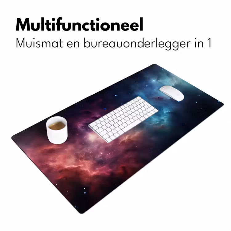 Bureau onderlegger - sterrenhemel-neon-ruimte-gaming — 7