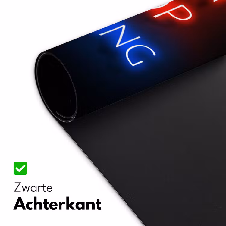 Bureau onderlegger - tekst-gaming-non-stop-gaming-neon-zwart — 4