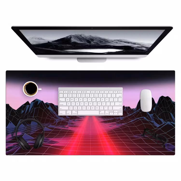 Bureau onderlegger - gaming-futuristisch-neon — 3