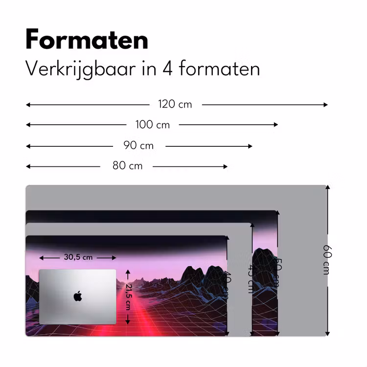 Bureau onderlegger - gaming-futuristisch-neon — 7