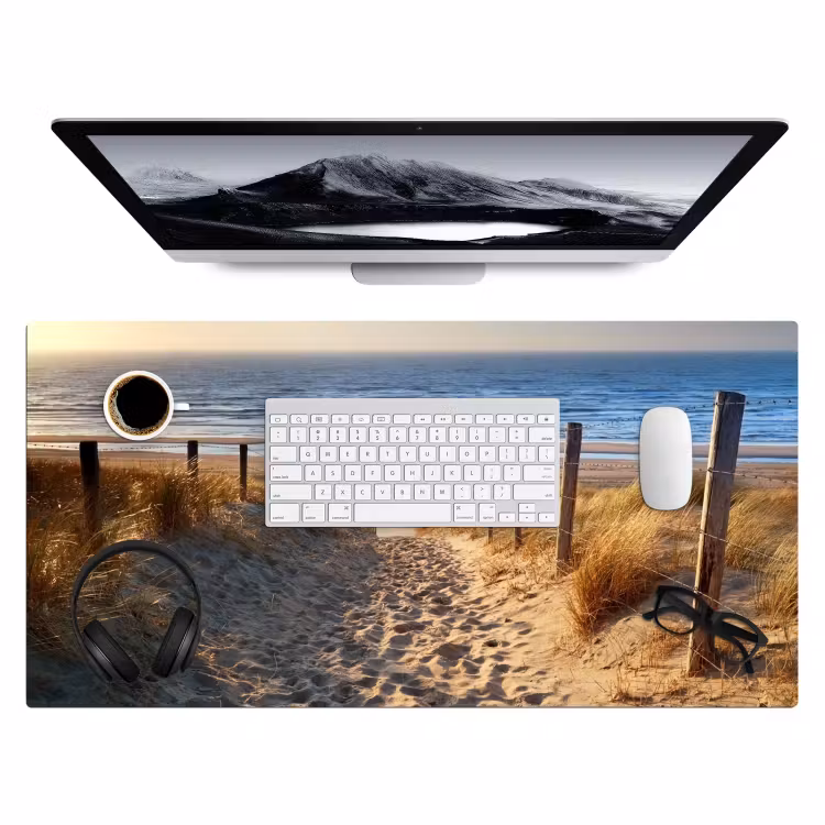 Bureau onderlegger - Strand - Zee - Nederland - Duinen - Zon — 3