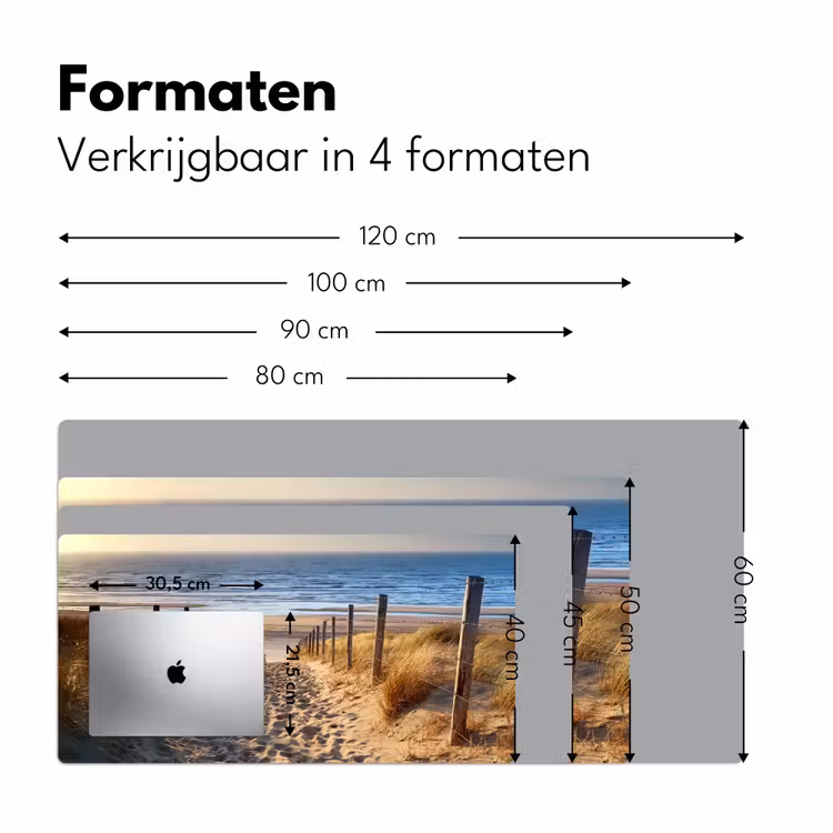 Bureau onderlegger - Strand - Zee - Nederland - Duinen - Zon — 7