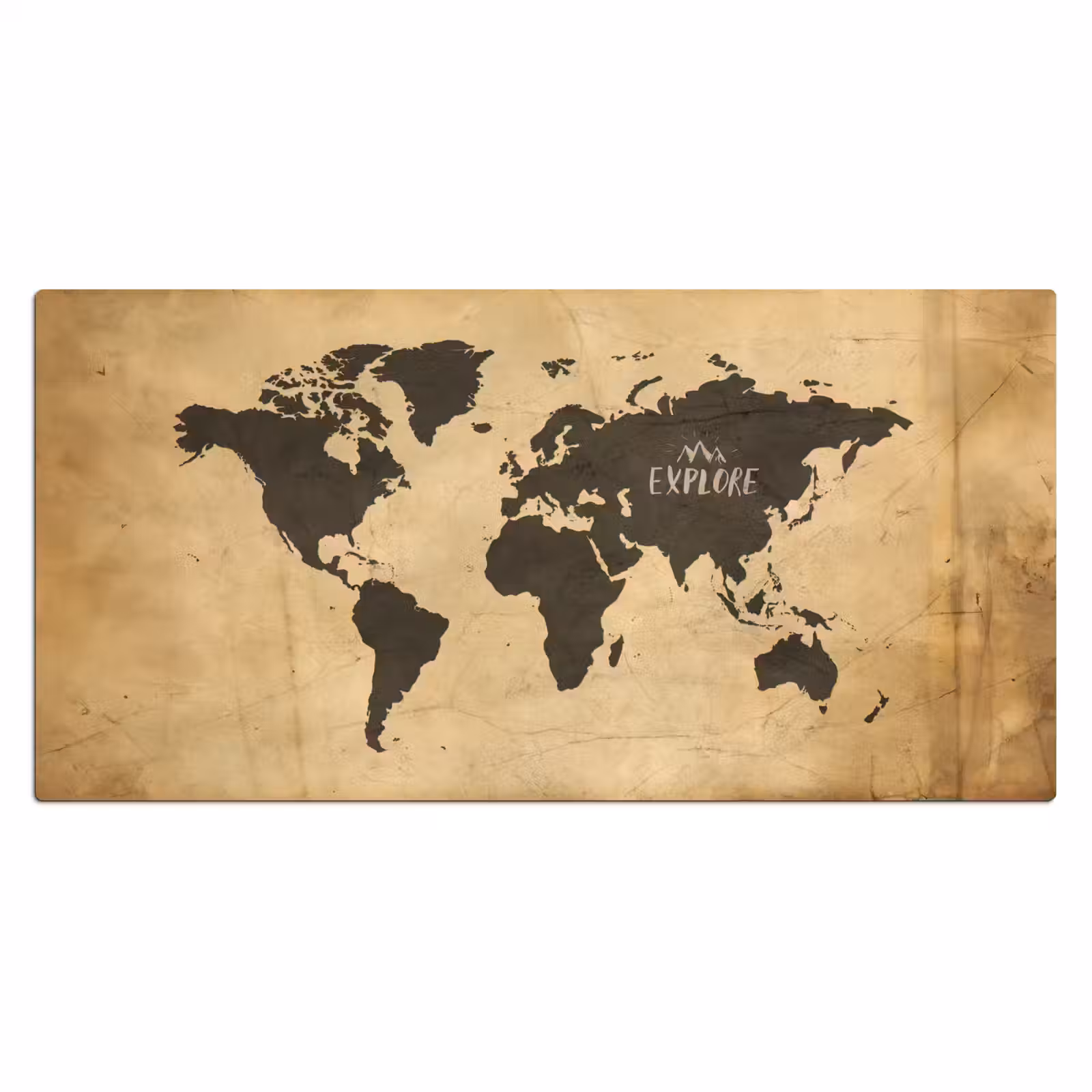 Bureau onderlegger - Wereldkaart - Explore - Vintage — 1