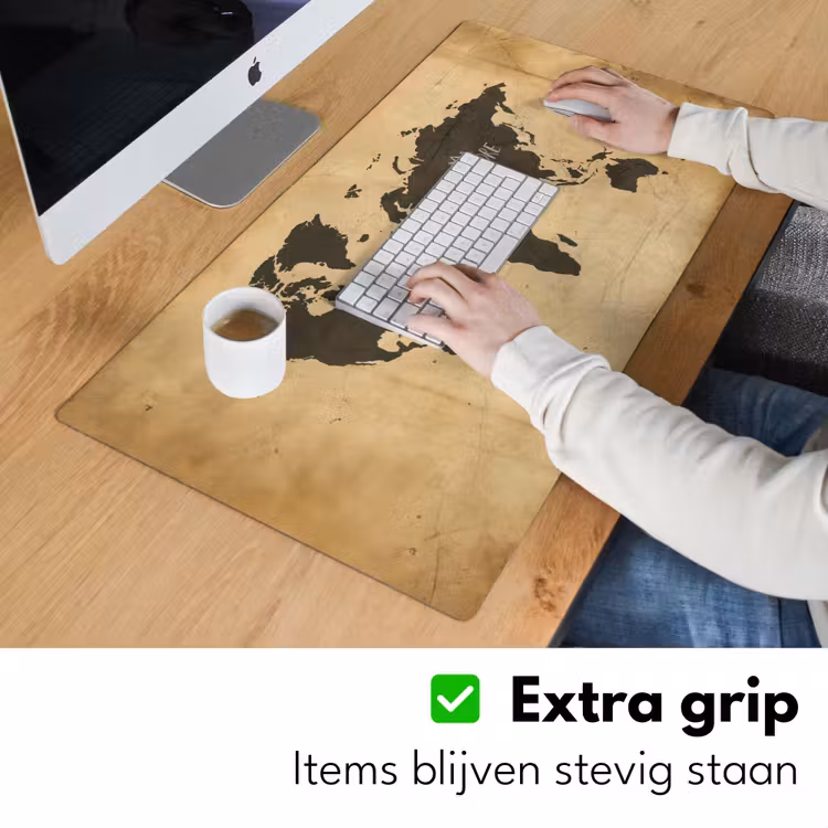 Bureau onderlegger - Wereldkaart - Explore - Vintage — 5