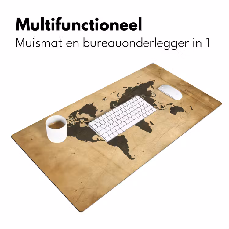 Bureau onderlegger - Wereldkaart - Explore - Vintage — 6