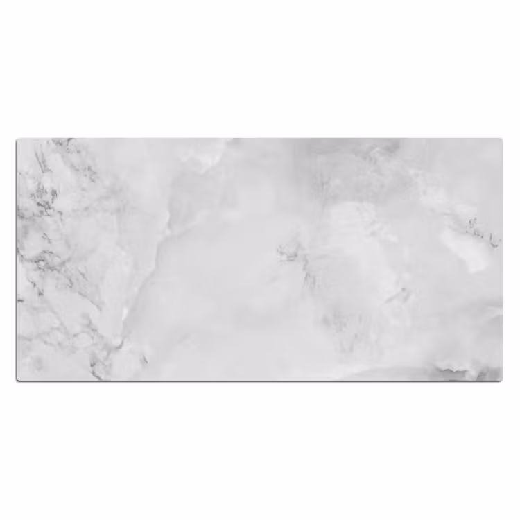 Bureau onderlegger - Marmer - Steen - Wit - Grijs - Marmerlook — 1