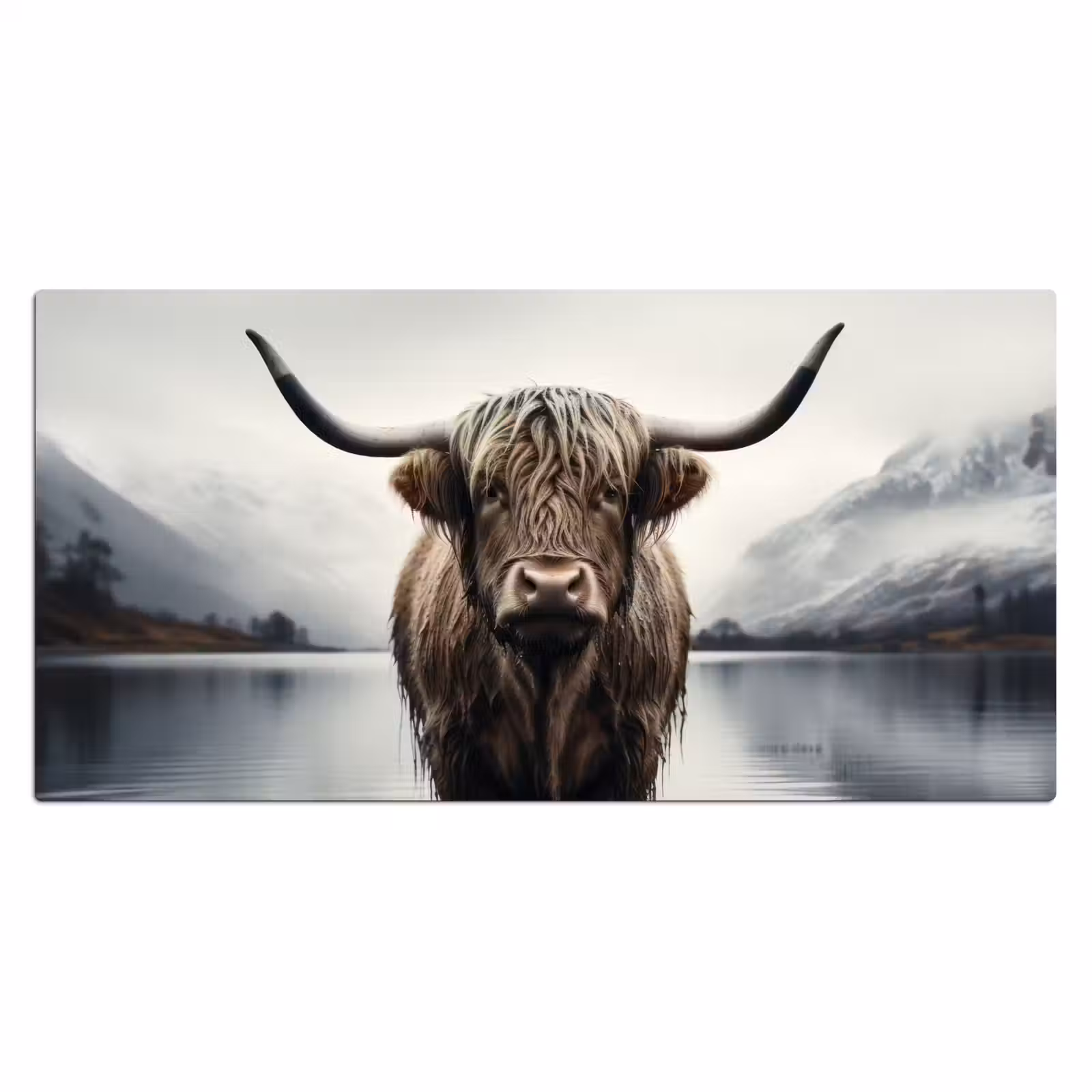 Bureau onderlegger - Schotse hooglander - Water - Nat — 1