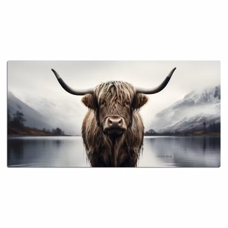 Bureau onderlegger - Schotse hooglander - Water - Nat — 1