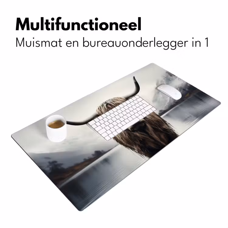 Bureau onderlegger - Schotse hooglander - Water - Nat — 6