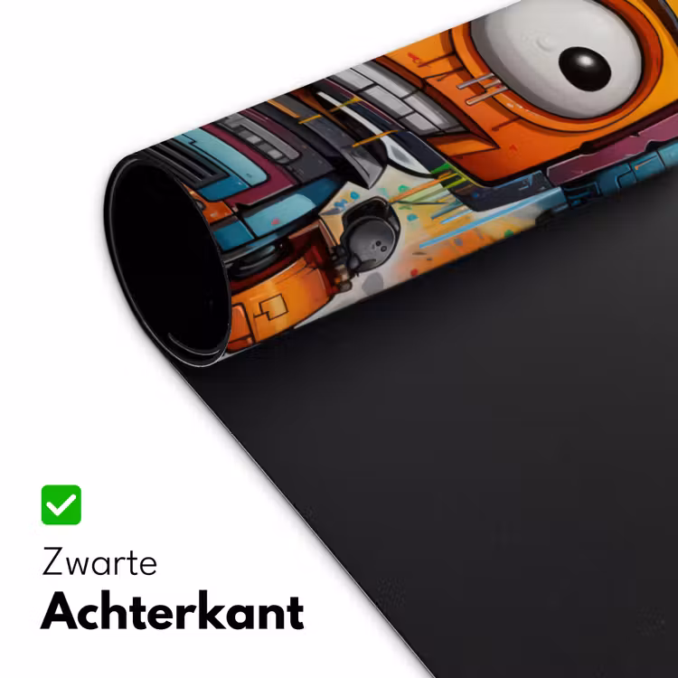 Bureau onderlegger - Robot Graffiti — 4