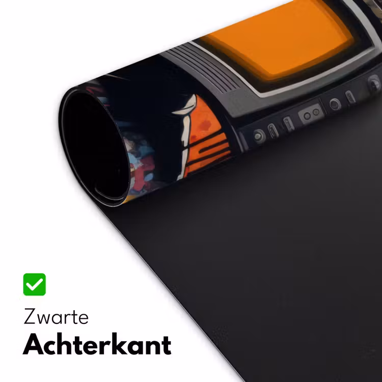 Bureau onderlegger - Televisie - Graffiti - Mens - Kleuren — 4